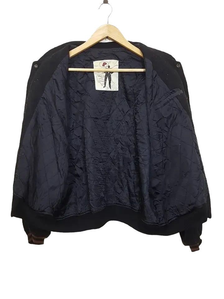 PERSON'S PERSON'S Autumn Winter Quilted Wool Varsity Jacket Size US M / EU 48-50 / 2 - 3 Thumbnail