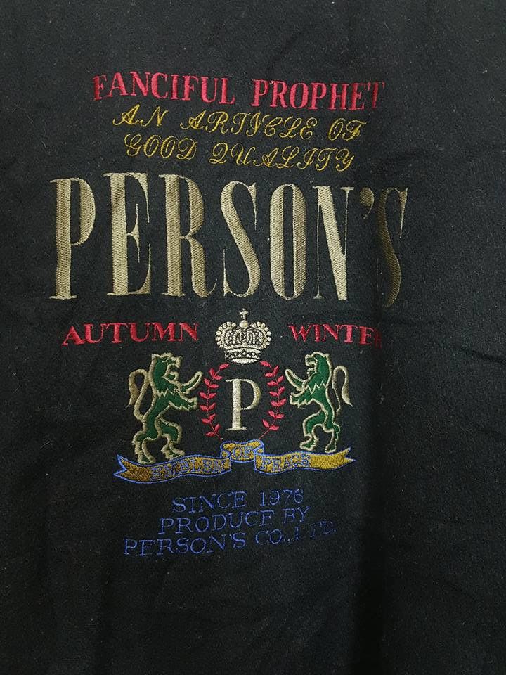 PERSON'S PERSON'S Autumn Winter Quilted Wool Varsity Jacket Size US M / EU 48-50 / 2 - 7 Thumbnail