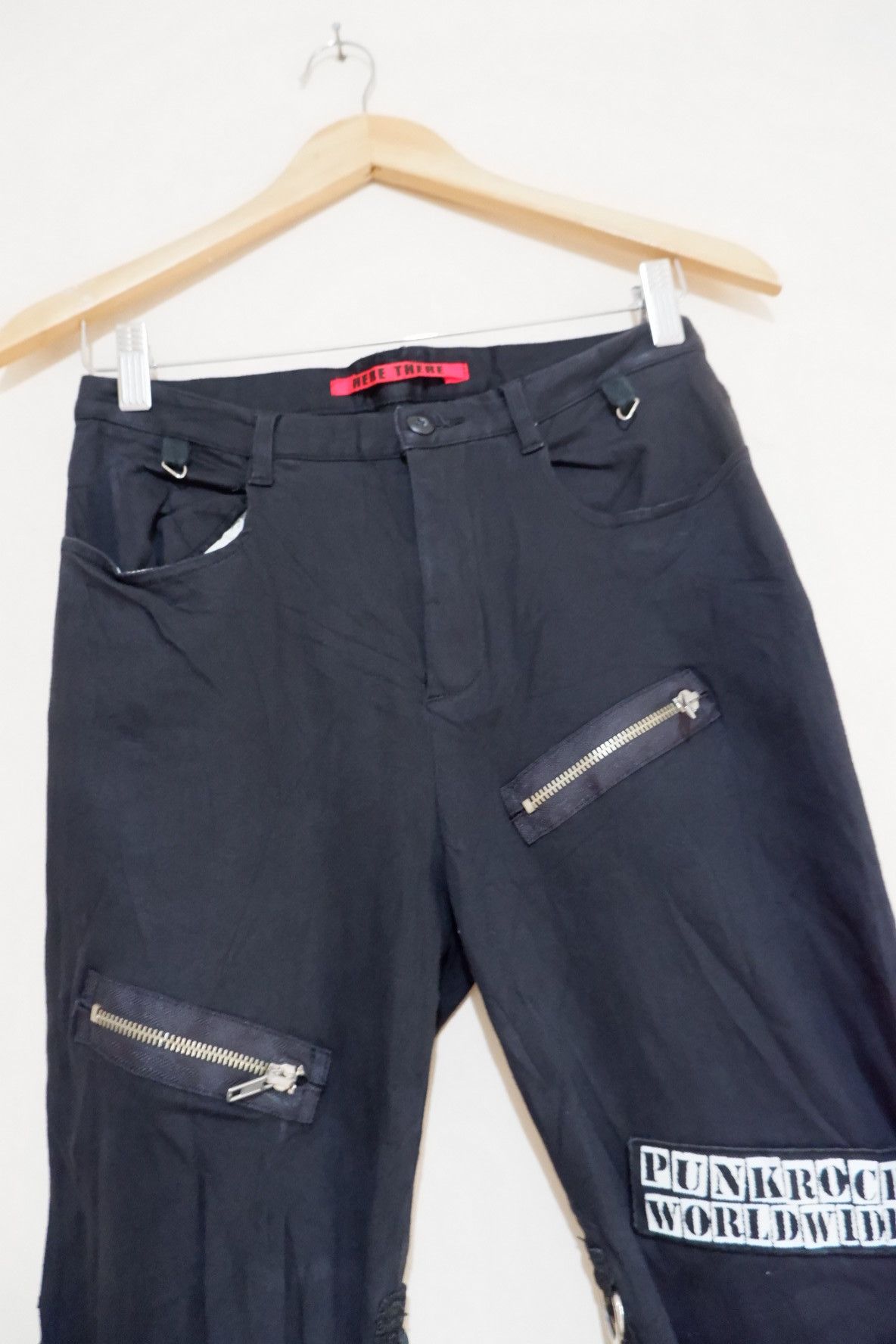 20471120 Here There Bondage Punk Short 7/8 Pants Size US 28 / EU 44 - 3 Thumbnail