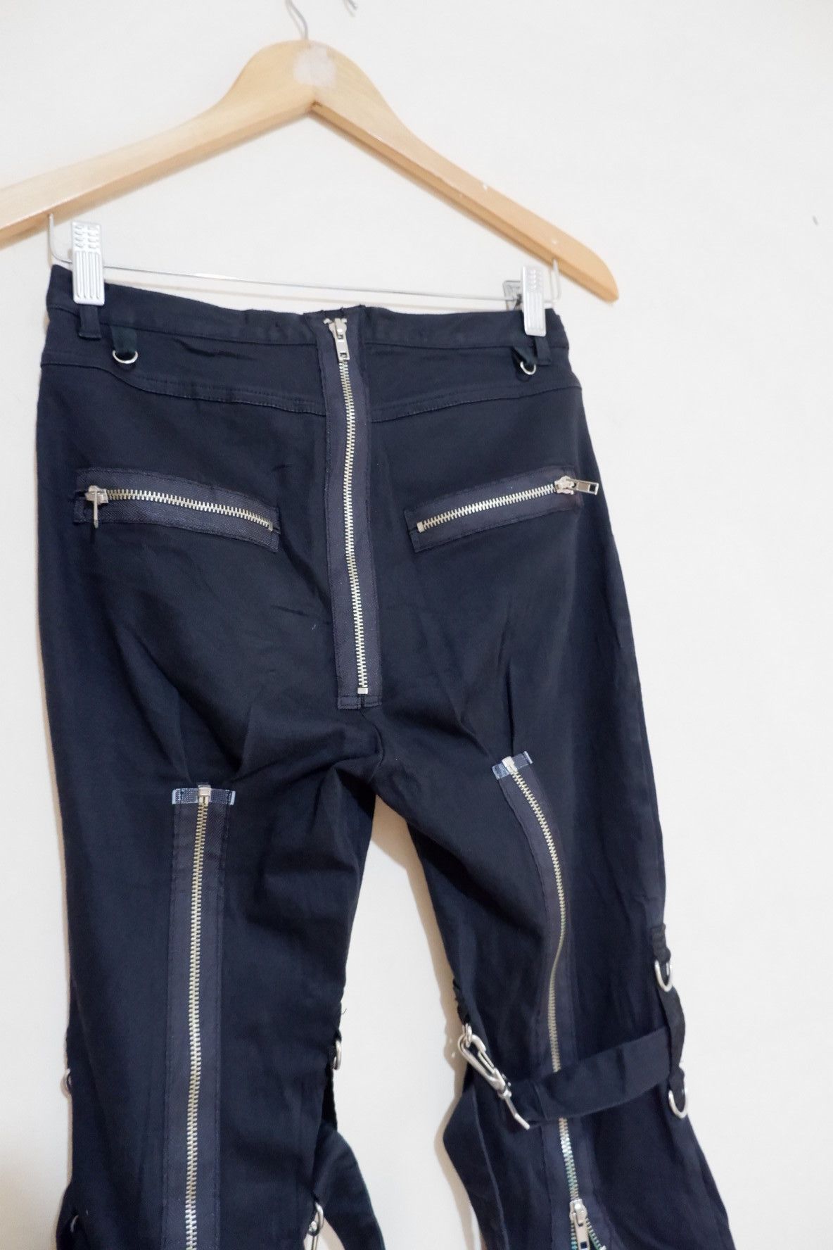 20471120 Here There Bondage Punk Short 7/8 Pants Size US 28 / EU 44 - 6 Thumbnail