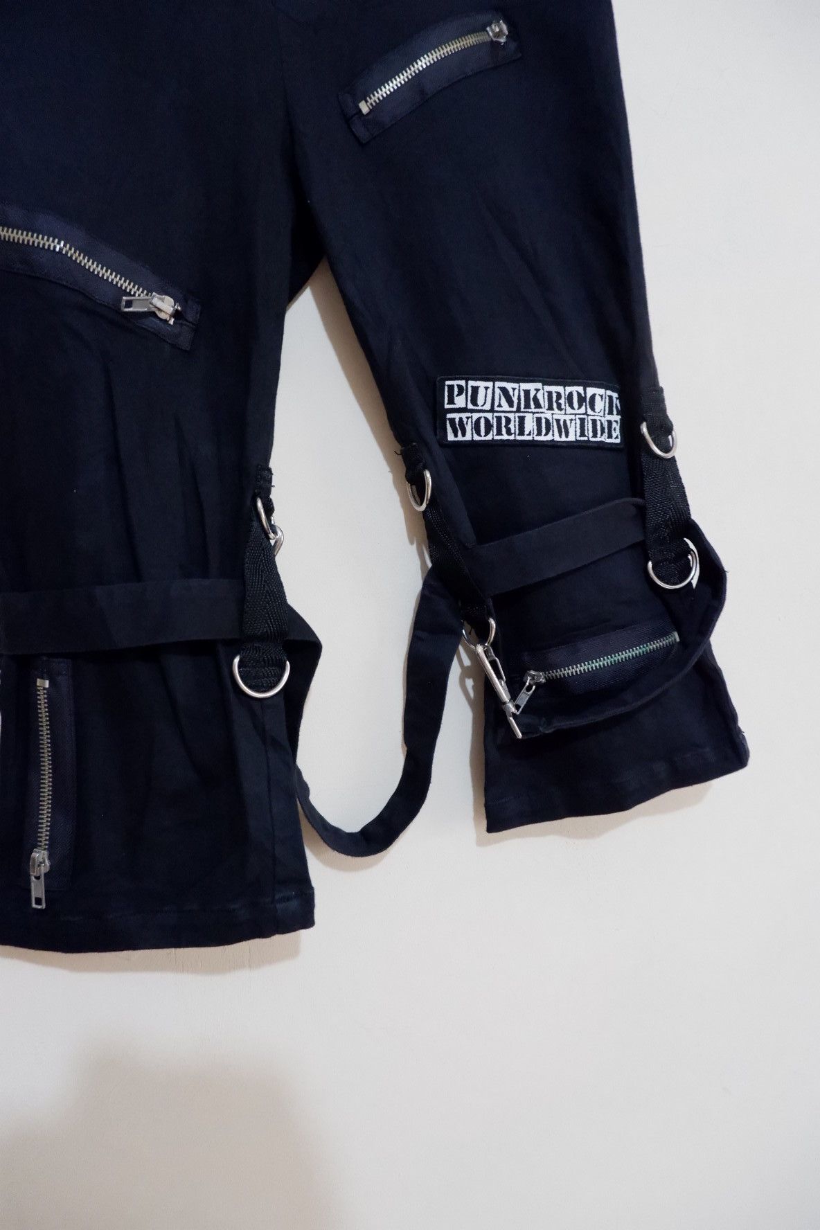 20471120 Here There Bondage Punk Short 7/8 Pants Size US 28 / EU 44 - 5 Thumbnail