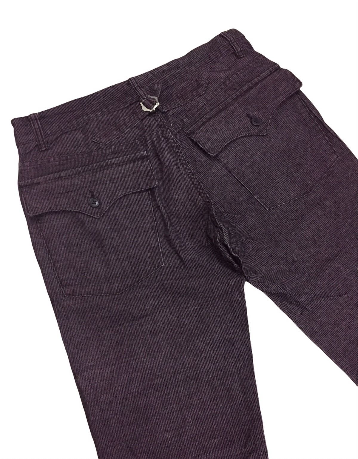 CABANE de ZUCCa Cabane de Zucca Buckle Back Flare Corduroy Pants Size US 32 / EU 48 - 4 Thumbnail