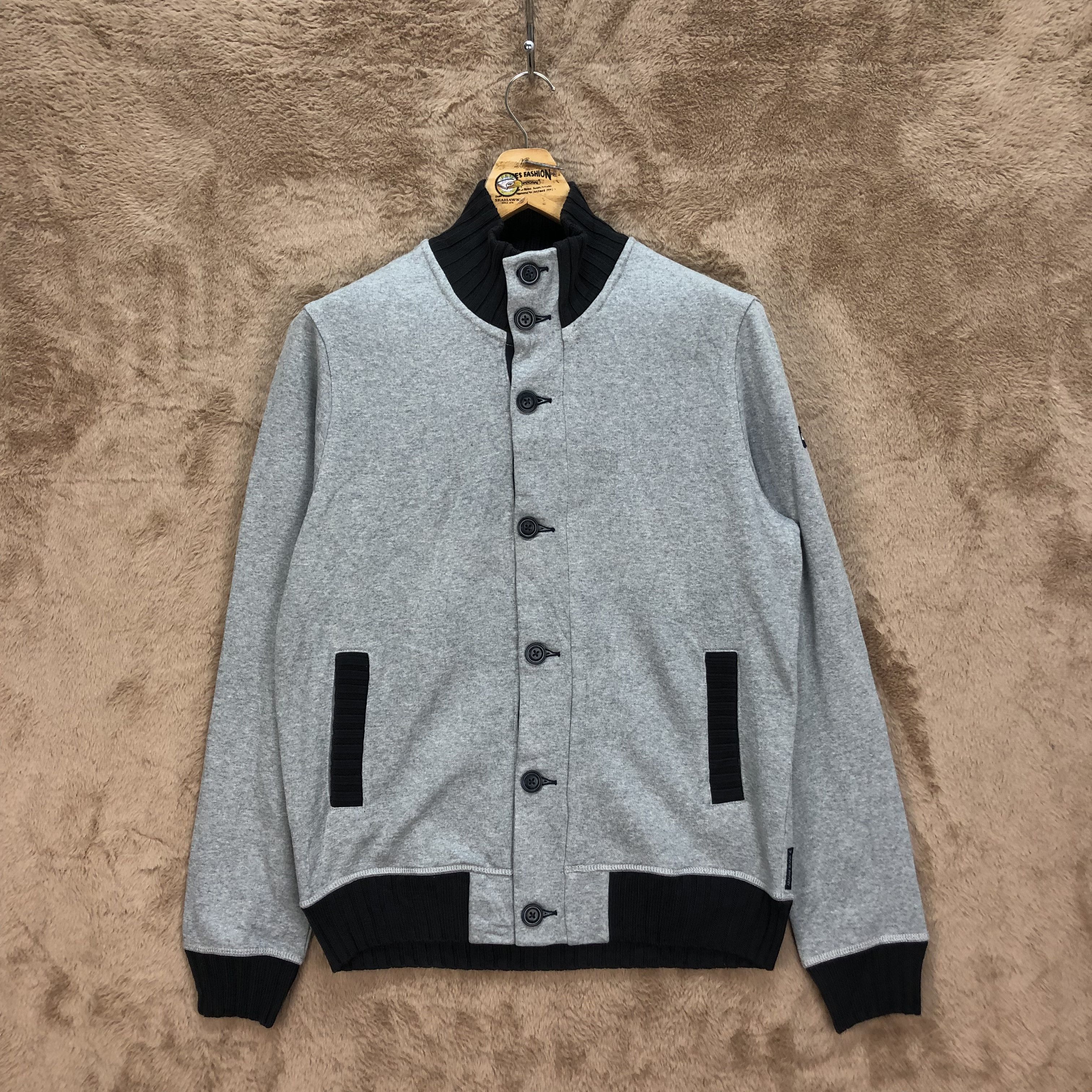 Armani ARMANI JEANS Turtle Neck Button Sweater #5141-176 Size US M / EU 48-50 / 2 - 1 Thumbnail