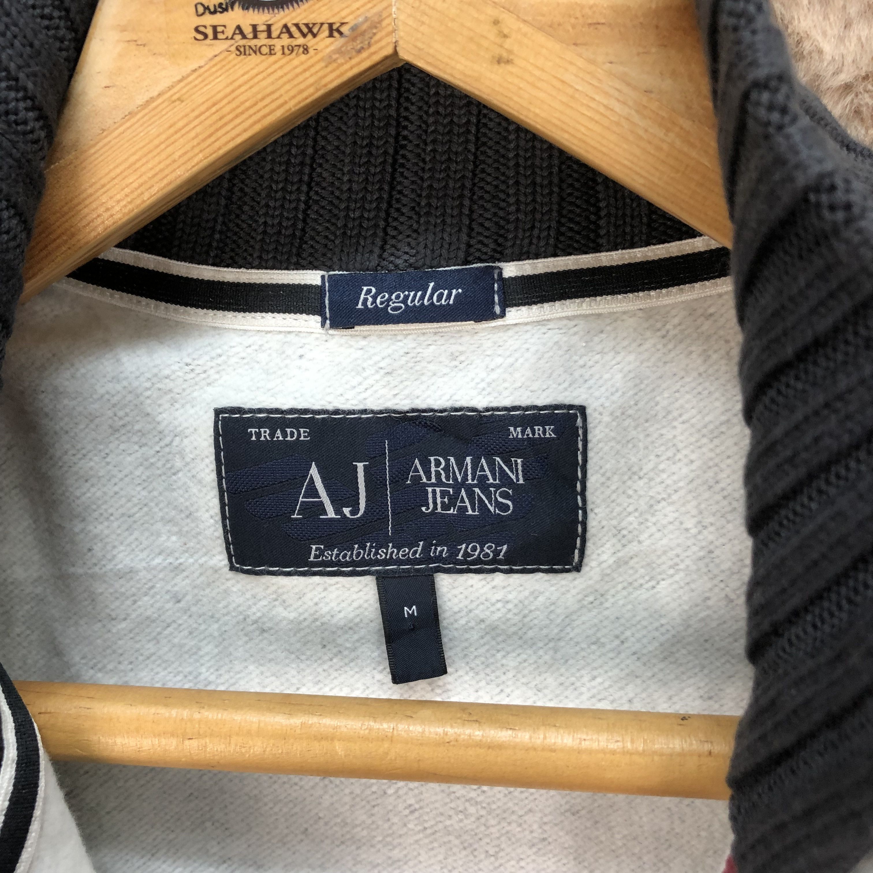 Armani ARMANI JEANS Turtle Neck Button Sweater #5141-176 Size US M / EU 48-50 / 2 - 9 Thumbnail