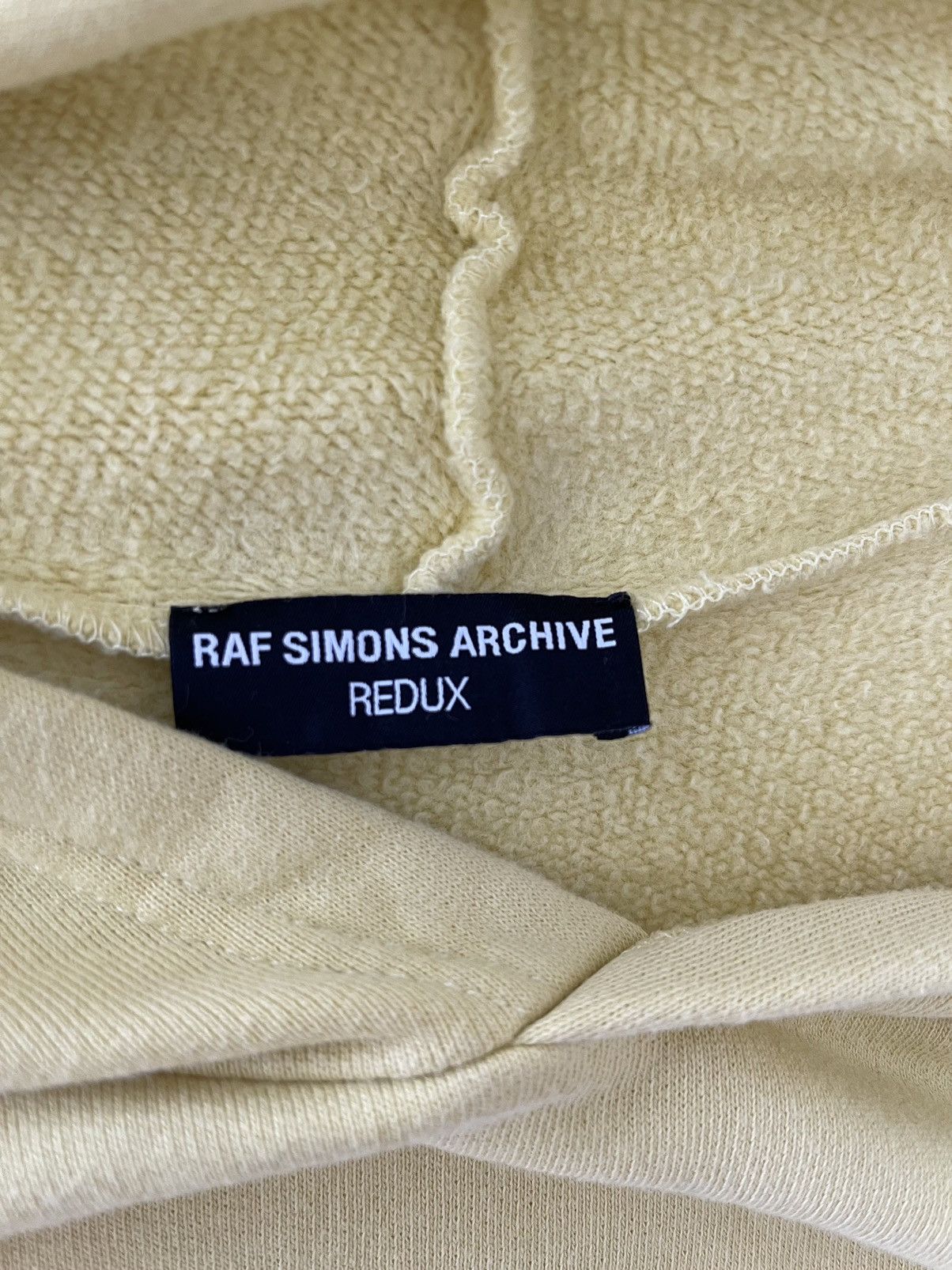 Raf Simons Redux Yellow 'Kollaps' Hoodie Size US L / EU 52-54 / 3 - 11 Thumbnail