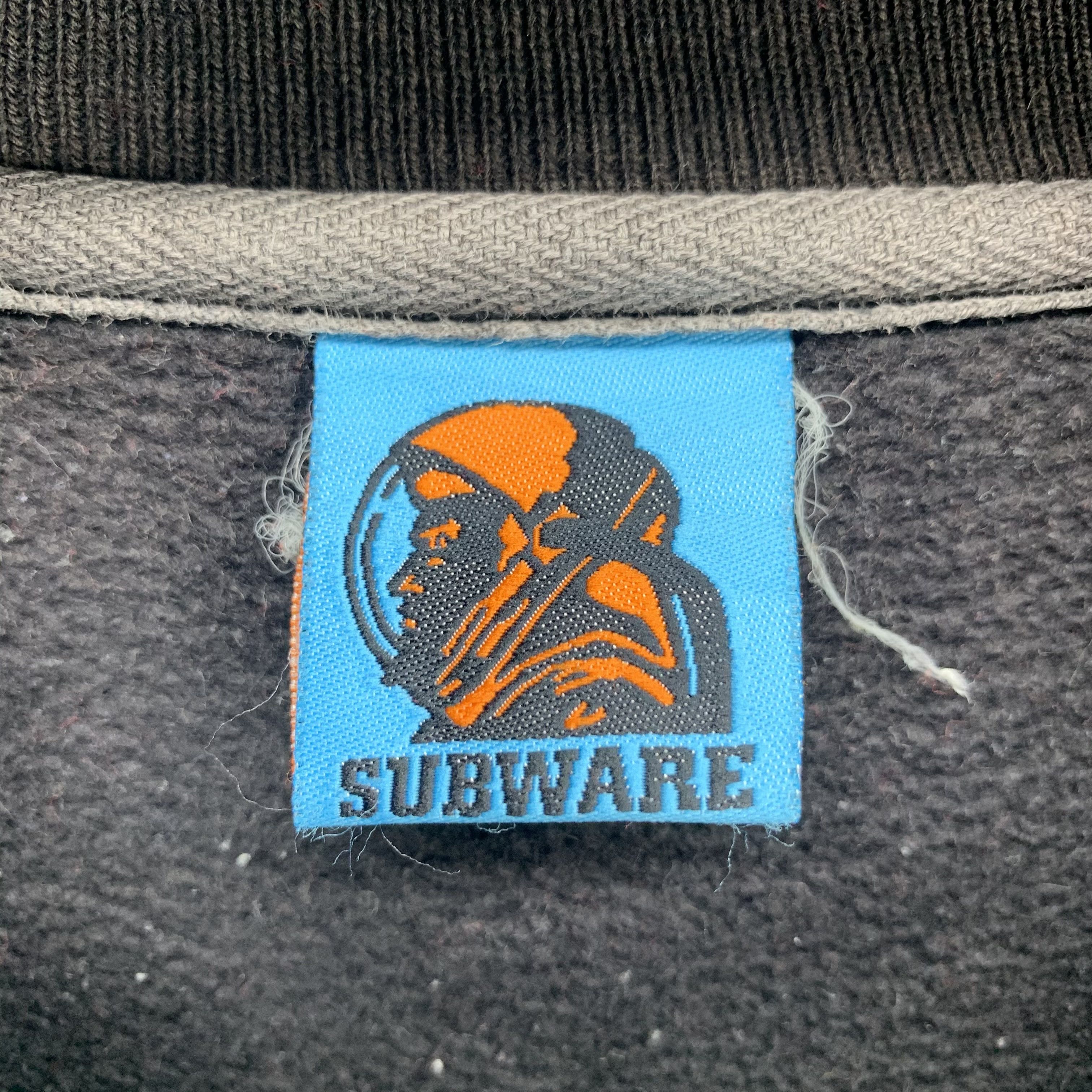 Subware Subware Chest & Sleeve Big Logo Sweatshirt #2875-91 Size US S / EU 44-46 / 1 - 6 Thumbnail