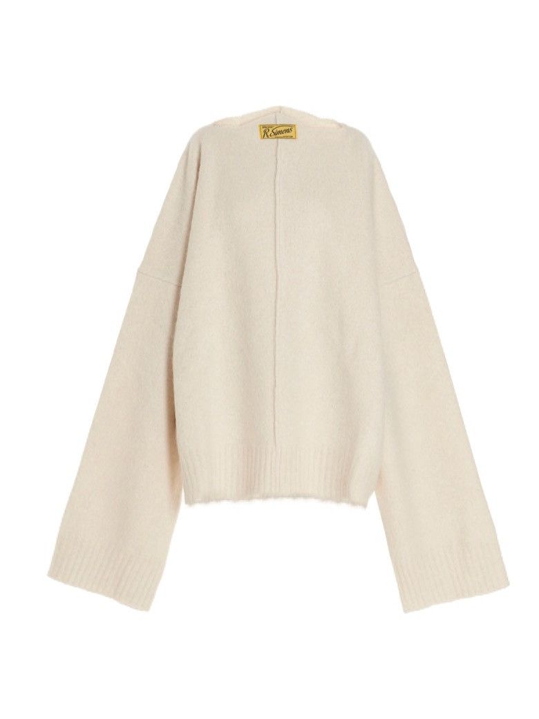 image of Raf Simons Oversized Sweater in Beige, Men's (Size XL)