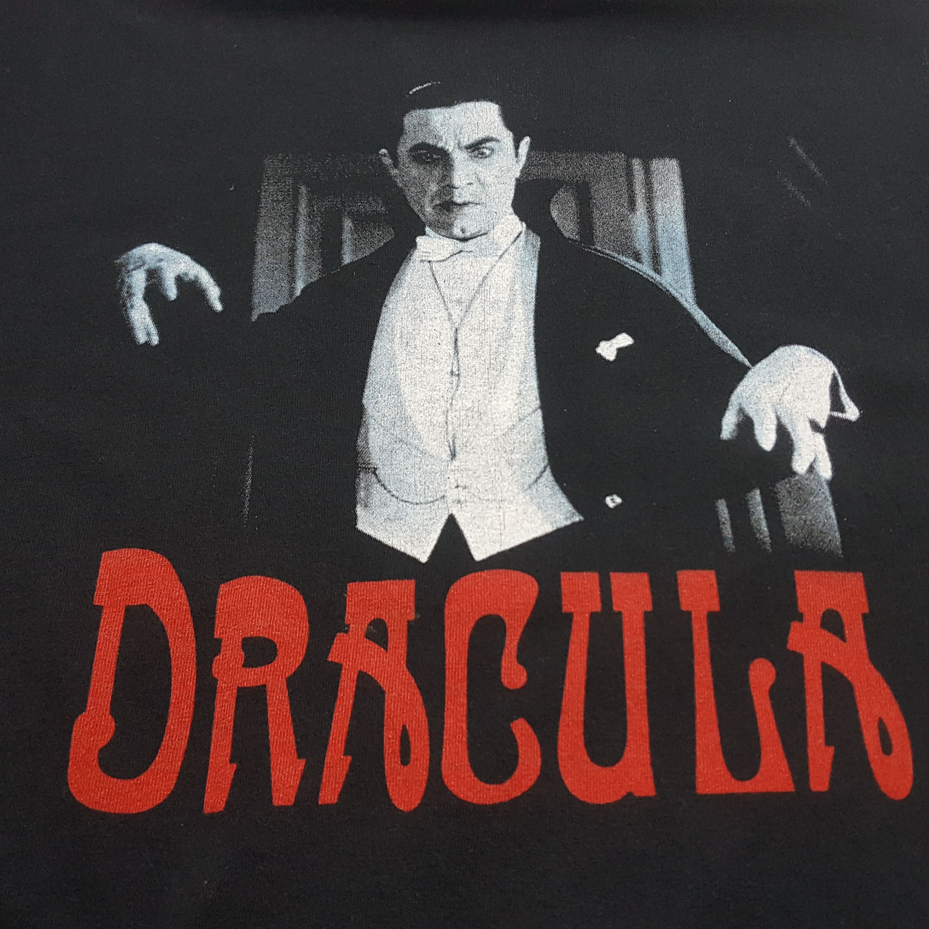 Vintage × Warner Bros Vintage 90's DRACULA American Horror Movie T-Shirt Size US XL / EU 56 / 4 - 6 Thumbnail