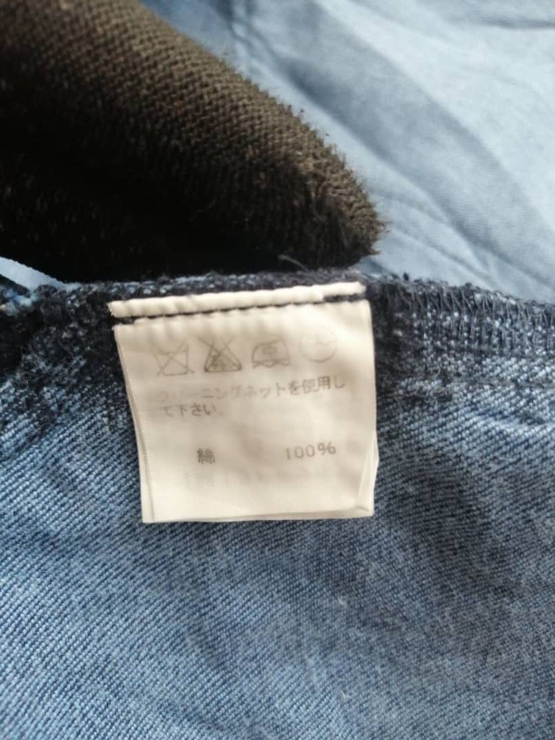 Issey Miyake RARE🔥 Miyake A-POC Cotton GALAXY Flare Denim Size 34" / US 12 / IT 48 - 8 Thumbnail
