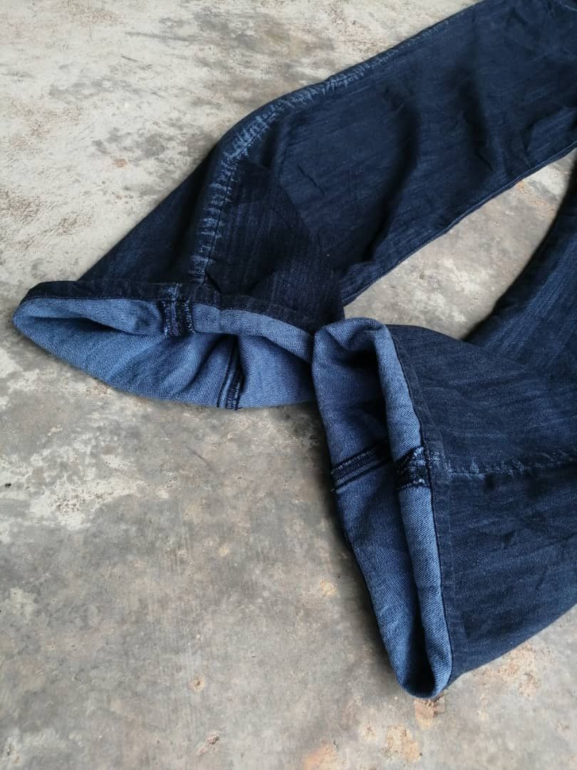 Issey Miyake RARE🔥 Miyake A-POC Cotton GALAXY Flare Denim Size 34" / US 12 / IT 48 - 13 Thumbnail