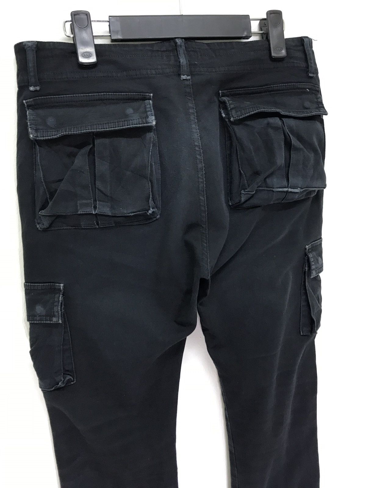 Beams Plus Beams Cargo Slim Pant Navy Blue Stretchable Size US 31 - 7 Thumbnail