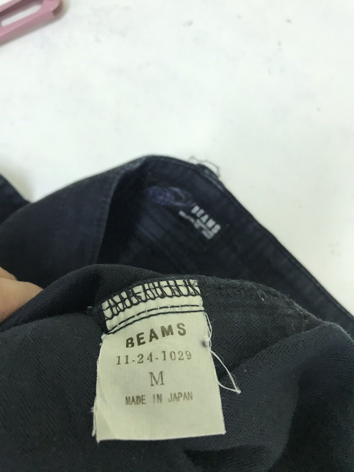 Beams Plus Beams Cargo Slim Pant Navy Blue Stretchable Size US 31 - 9 Thumbnail