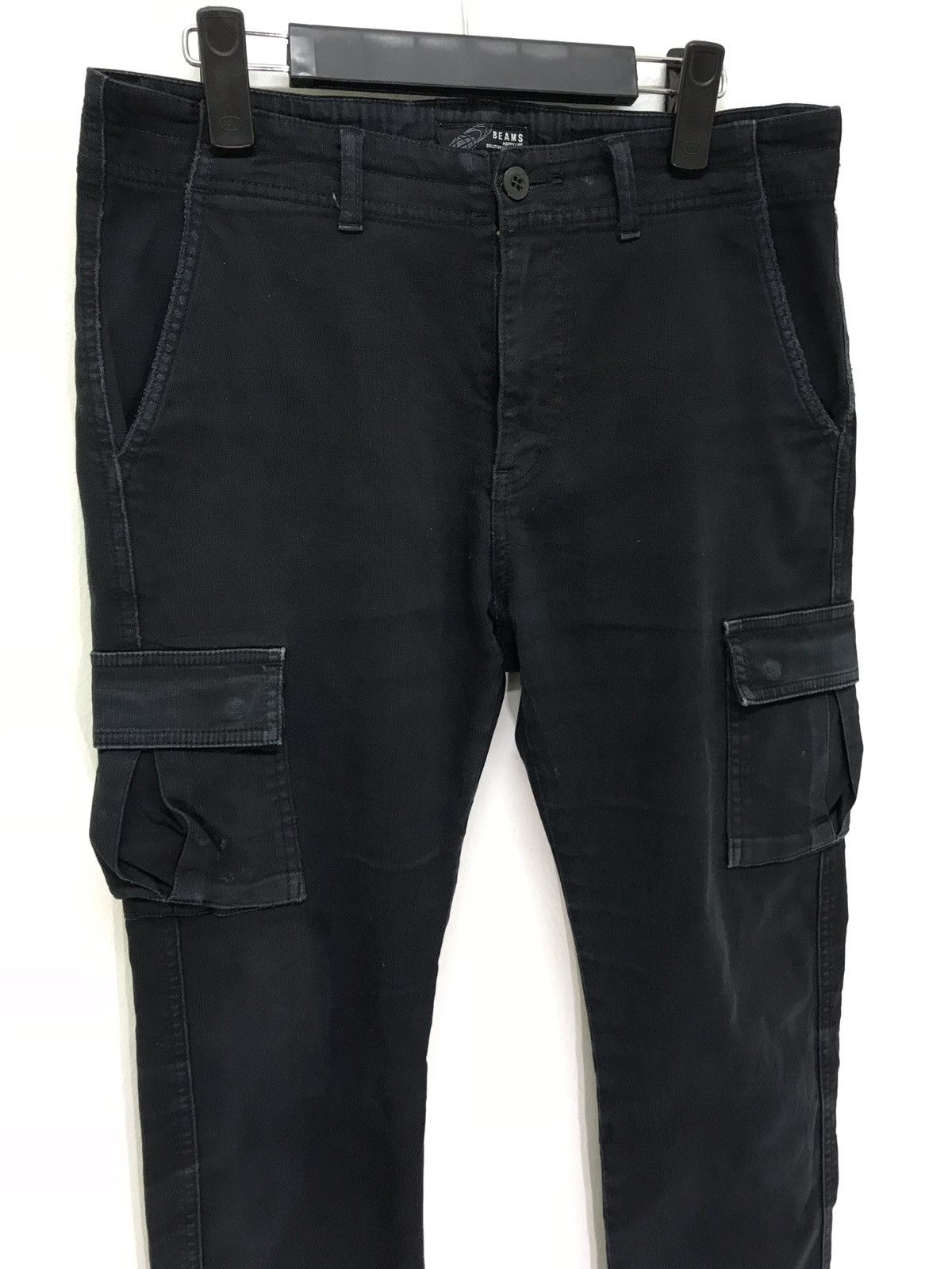 Beams Plus Beams Cargo Slim Pant Navy Blue Stretchable Size US 31 - 1 Thumbnail
