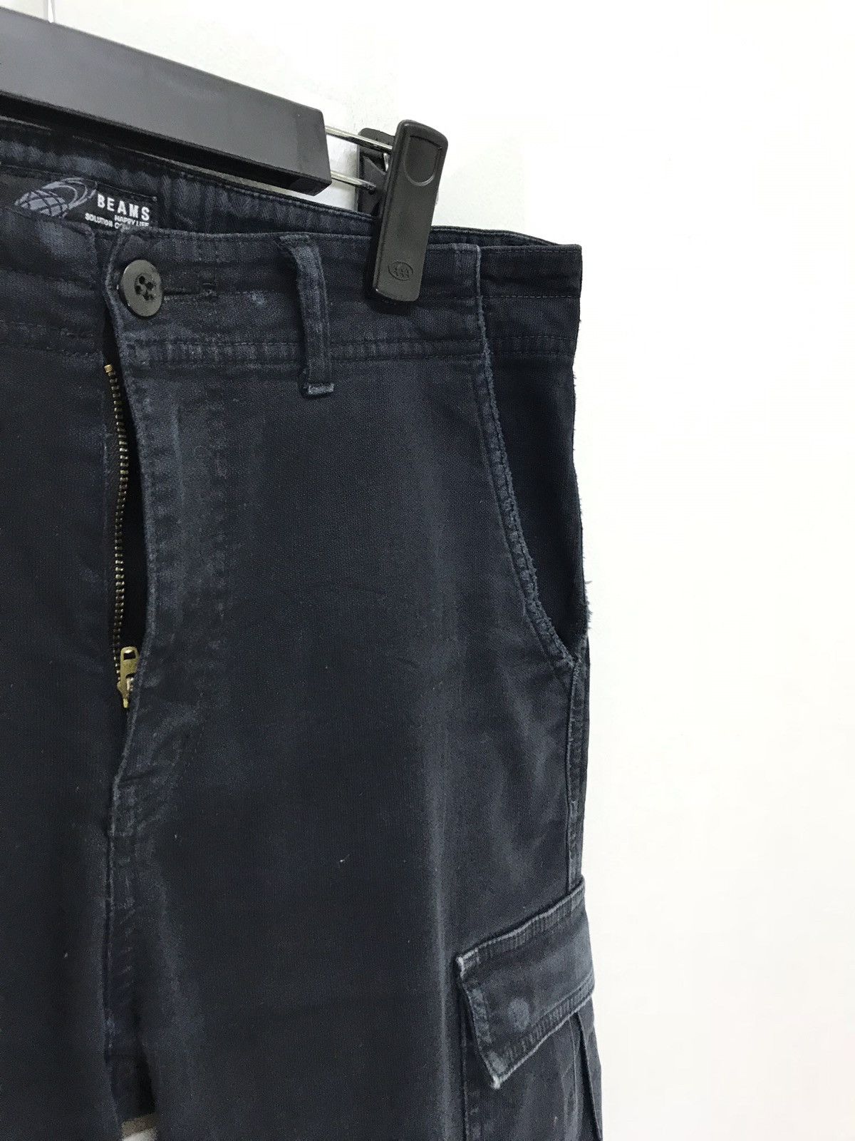 Beams Plus Beams Cargo Slim Pant Navy Blue Stretchable Size US 31 - 4 Thumbnail