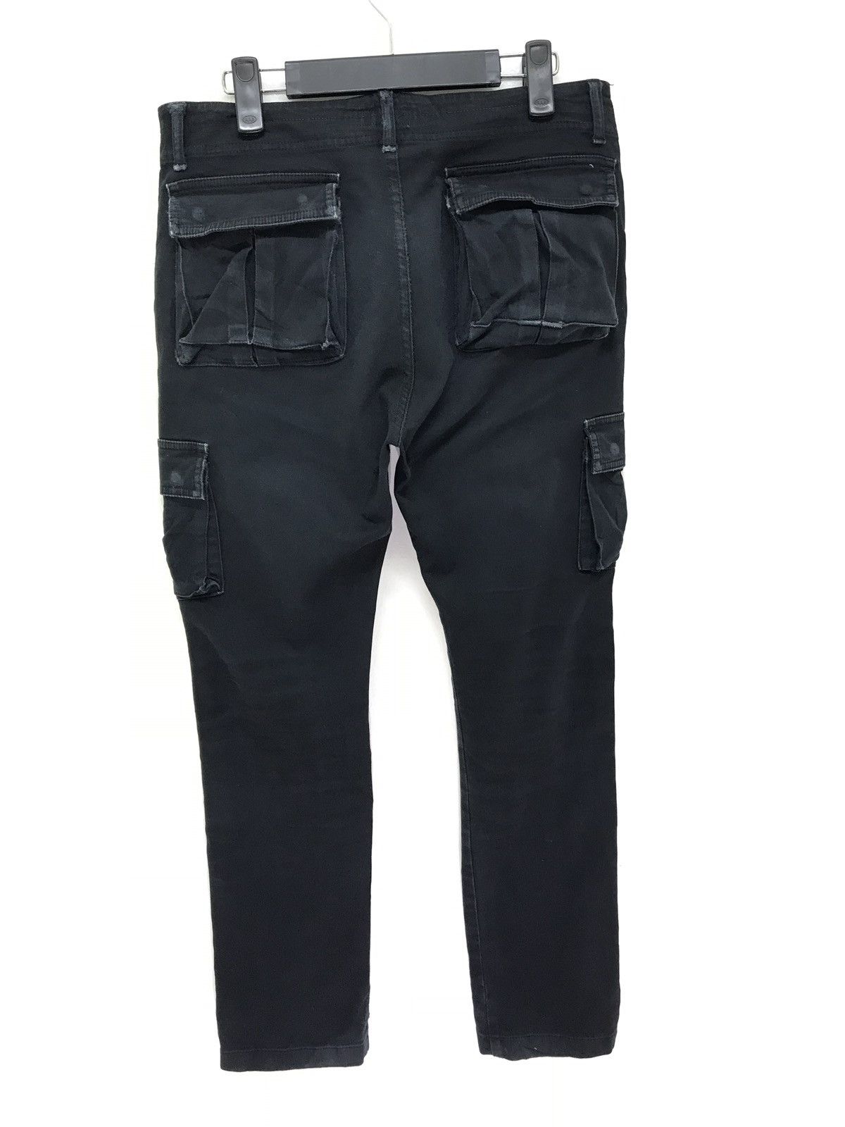 Beams Plus Beams Cargo Slim Pant Navy Blue Stretchable Size US 31 - 6 Thumbnail
