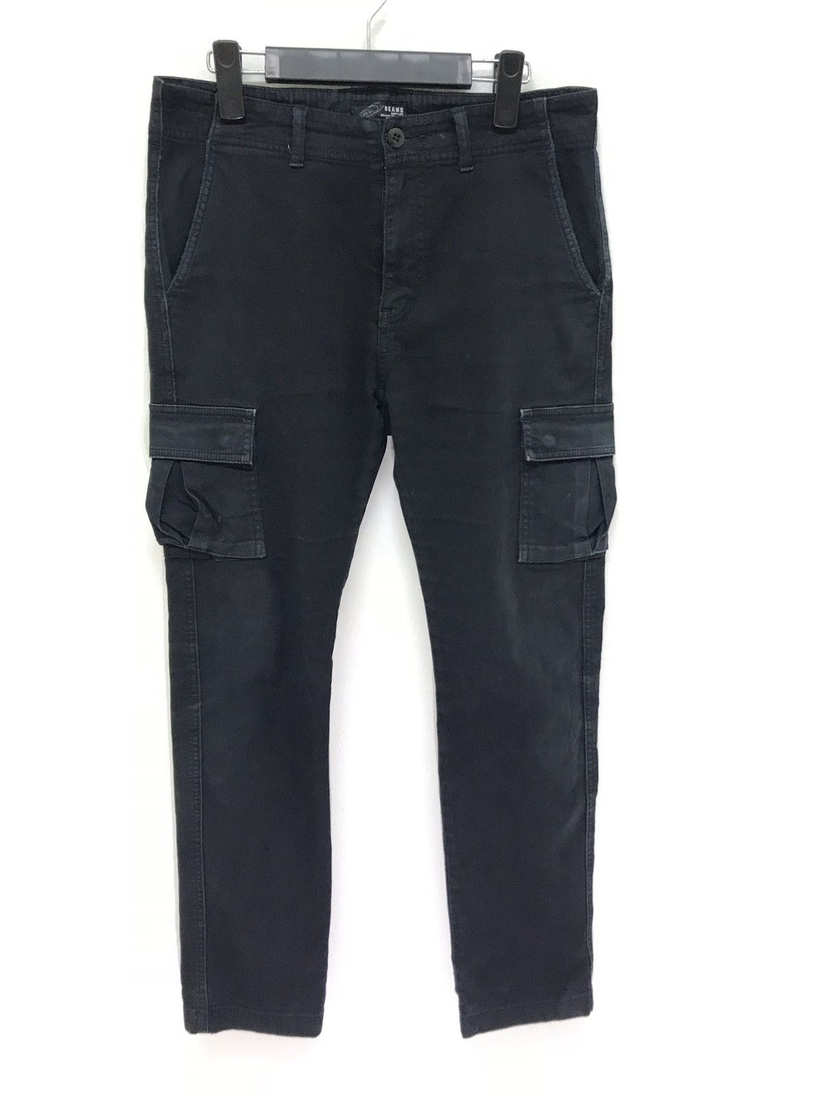 Beams Plus Beams Cargo Slim Pant Navy Blue Stretchable Size US 31 - 2 Thumbnail