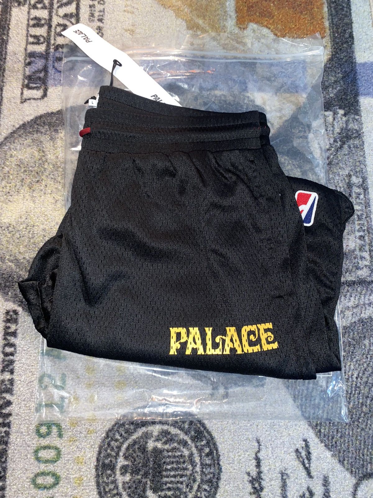 Buy Palace Mesh Practice Shorts 'Black' - P22ST052 | GOAT