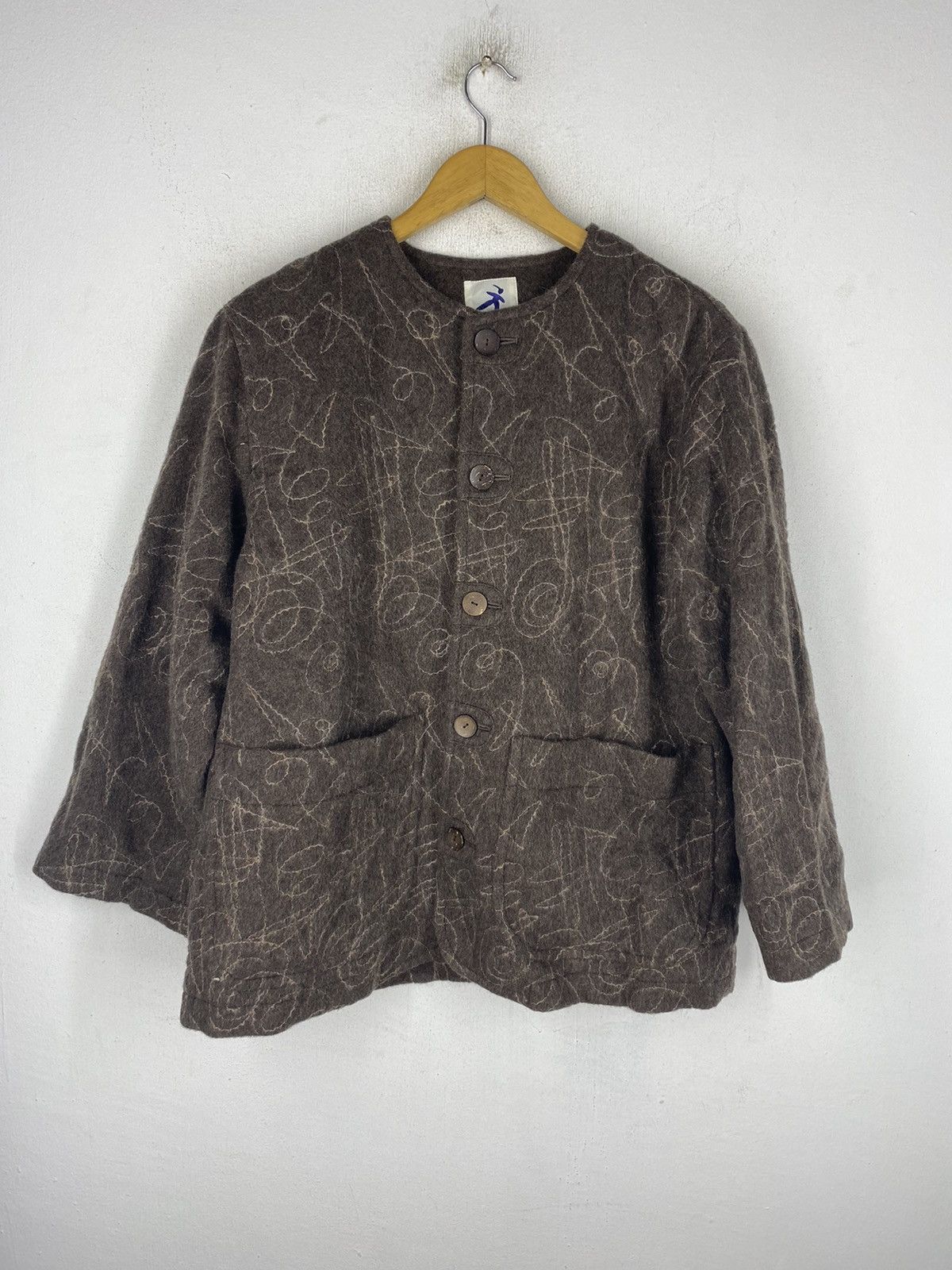 Vintage 90s Hai Sporting Gear By Issey Miyake Monogram Quilted Jacket Size L main image 1