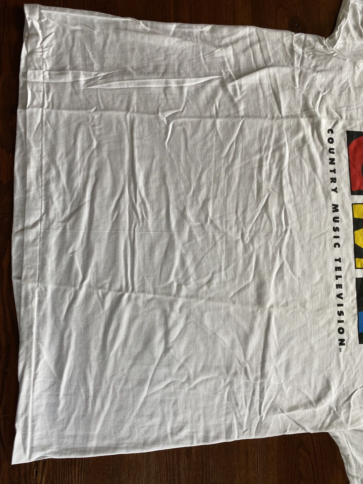 Band Tees Vintage 80’s CMT Country Music Television Single Stitch Tee Size US XL / EU 56 / 4 - 7 Thumbnail