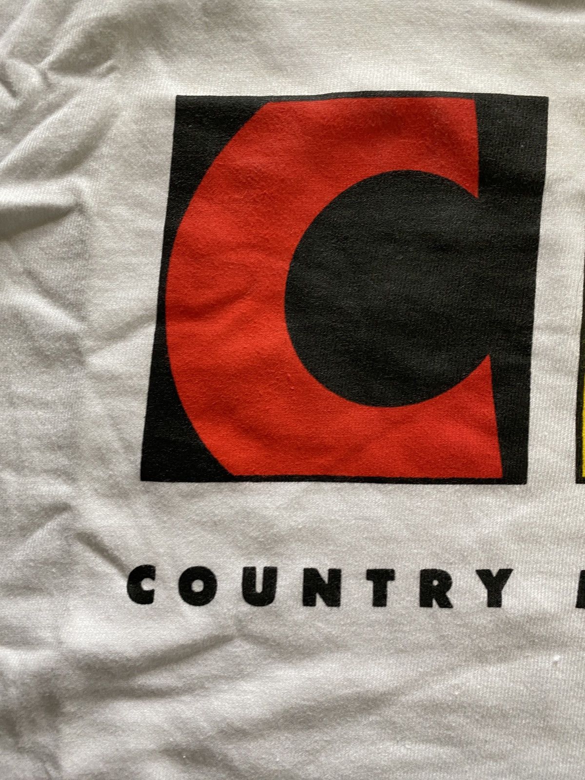 Band Tees Vintage 80’s CMT Country Music Television Single Stitch Tee Size US XL / EU 56 / 4 - 2 Thumbnail