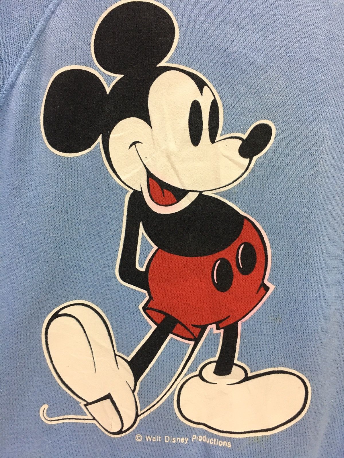 Cartoon Network × Mickey Mouse × Vintage Vintage 80s Mickey Mouse Walt Disney Sweatshirt Size US S / EU 44-46 / 1 - 3 Thumbnail