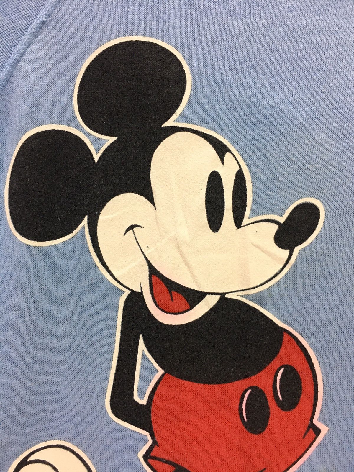 Cartoon Network × Mickey Mouse × Vintage Vintage 80s Mickey Mouse Walt Disney Sweatshirt Size US S / EU 44-46 / 1 - 4 Thumbnail
