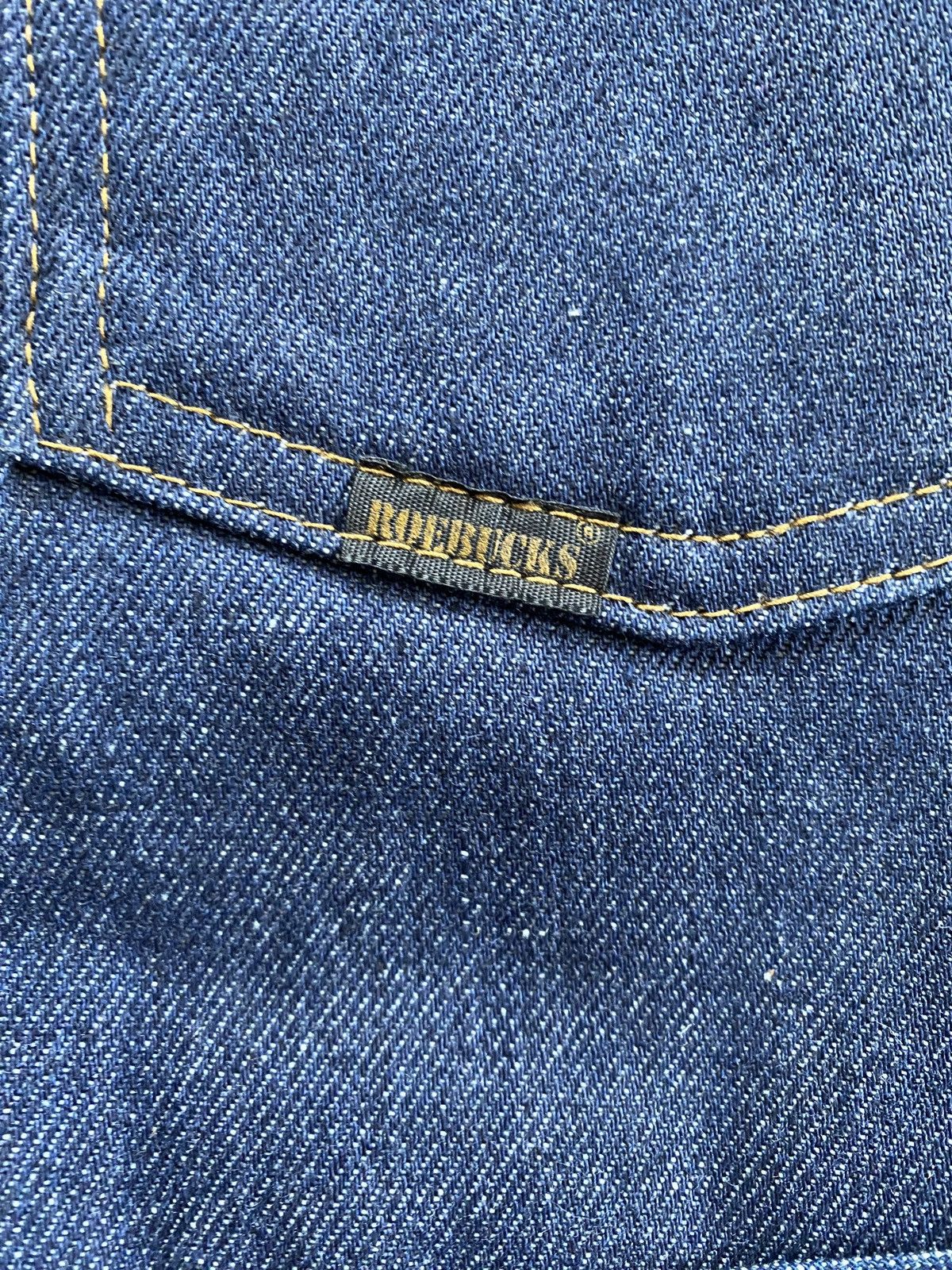 Sears Vintage 70’s Sears Denim Deep Pile Fleece Lined Vest Size US S / EU 44-46 / 1 - 4 Thumbnail