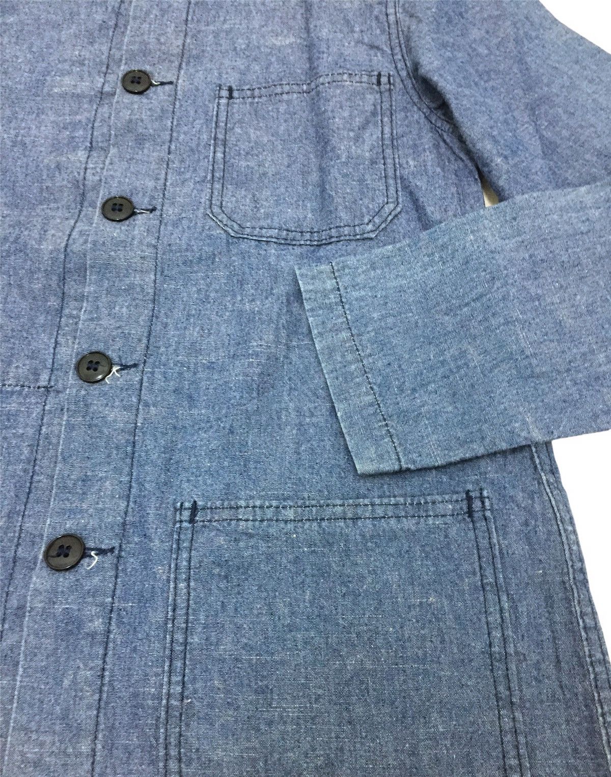 CABANE de ZUCCa Zucca Travail Light Chore Jacket Size XS / US 0-2 / IT 36-38 - 4 Thumbnail