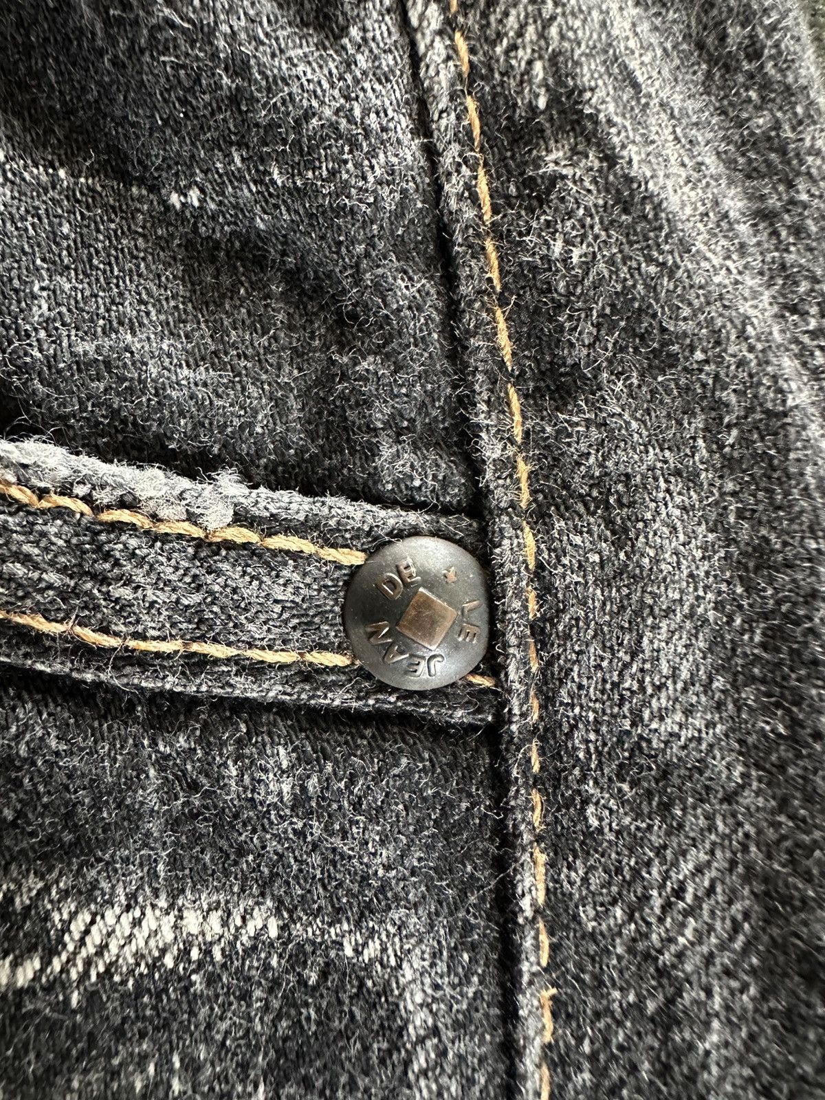 Marithe + Francois Girbaud 2000s Le Jeans De MFG clawnmark hybrid denim Size US 30 / EU 46 - 12 Thumbnail