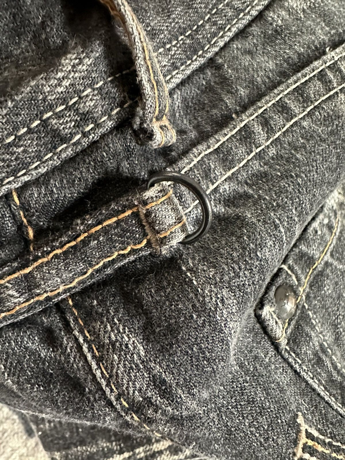 Marithe + Francois Girbaud 2000s Le Jeans De MFG clawnmark hybrid denim Size US 30 / EU 46 - 15 Thumbnail