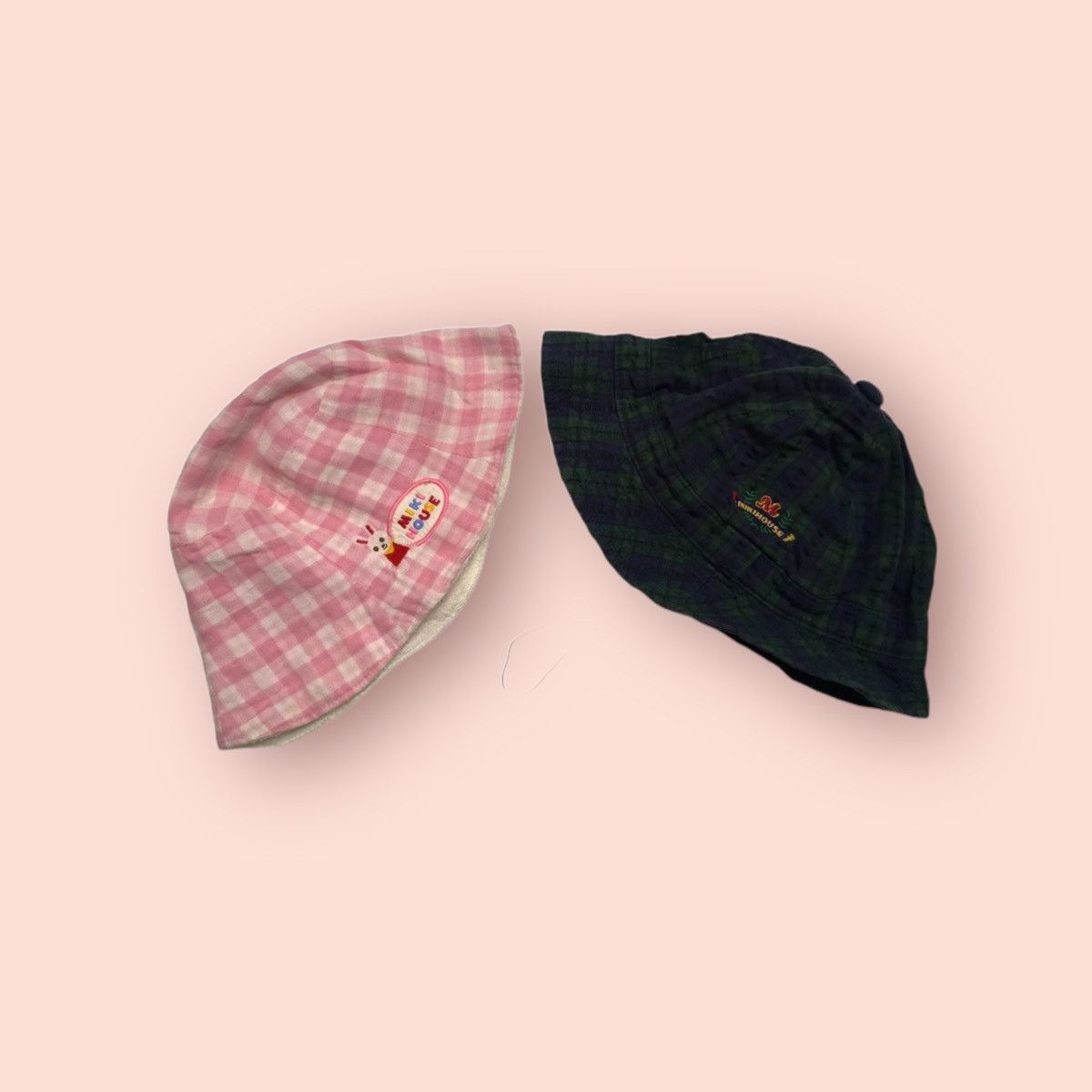 Japanese Brand × Vintage VINTAGE KIDS MIKI HOUSE BUCKET HAT JAPAN Size ONE SIZE - 1 Thumbnail