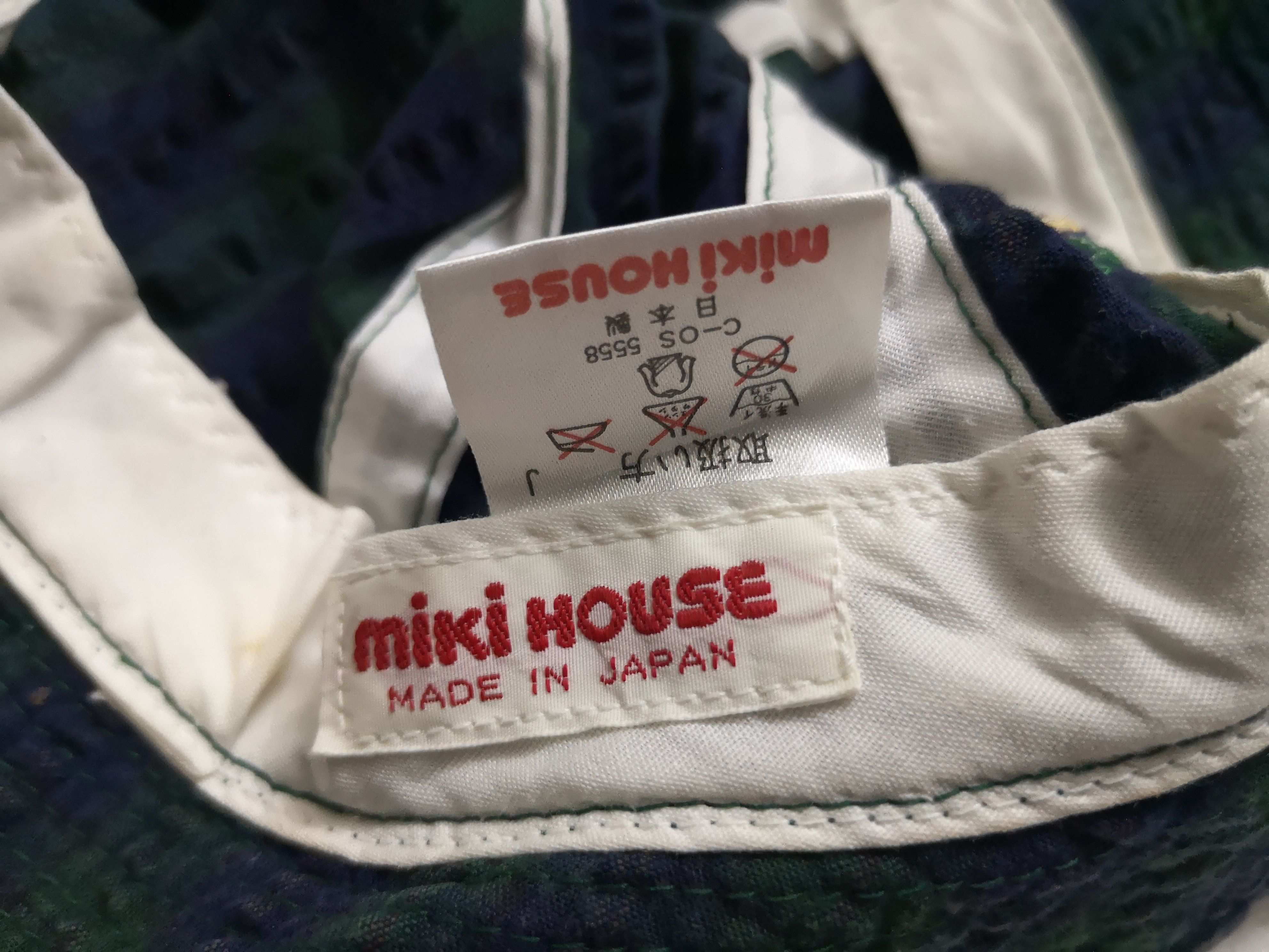 Japanese Brand × Vintage VINTAGE KIDS MIKI HOUSE BUCKET HAT JAPAN Size ONE SIZE - 4 Thumbnail