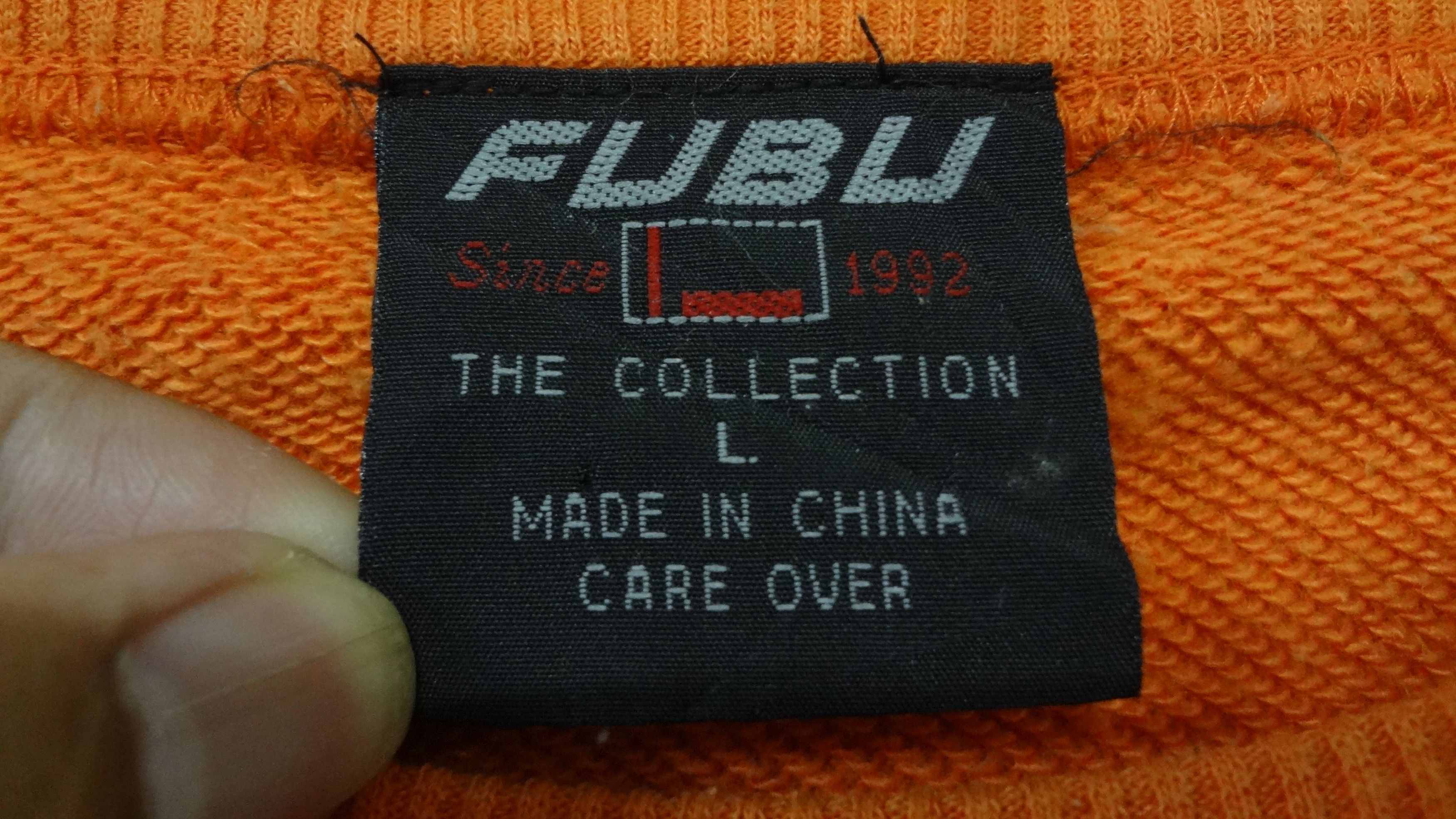 Fubu Rare! Vintage 90's FUBU The Collection Spellout Sweatshirt Size US L / EU 52-54 / 3 - 3 Thumbnail