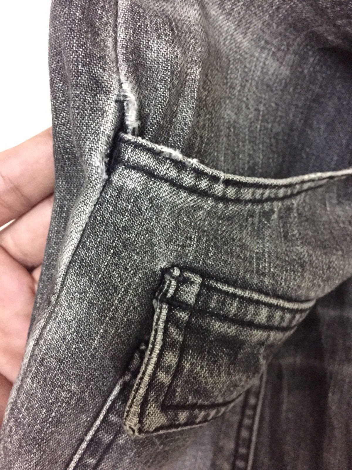 United Arrows United Arrows Blue Label Faded Black Bush Pants Size US 32 / EU 48 - 7 Thumbnail