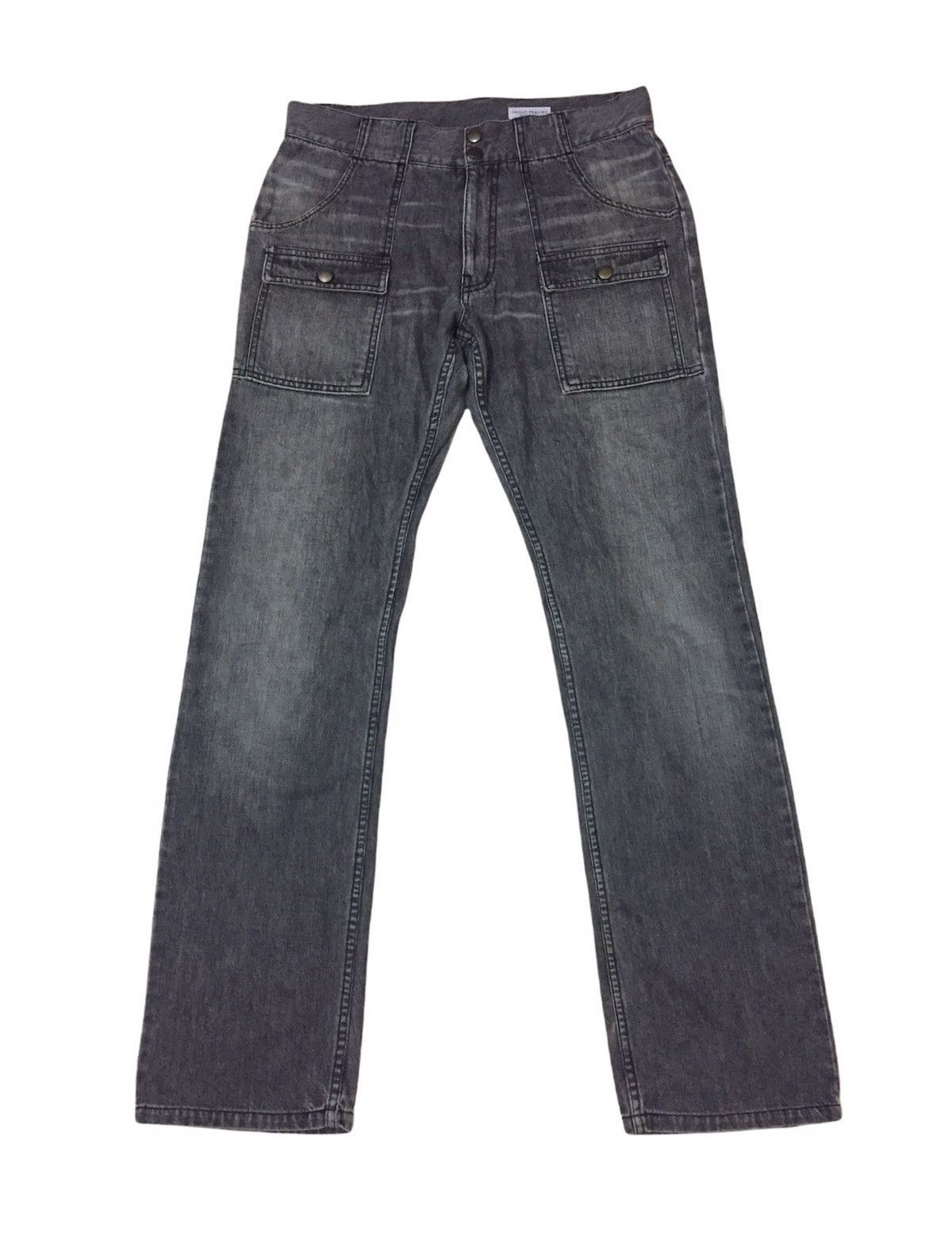 United Arrows United Arrows Blue Label Faded Black Bush Pants Size US 32 / EU 48 - 1 Thumbnail