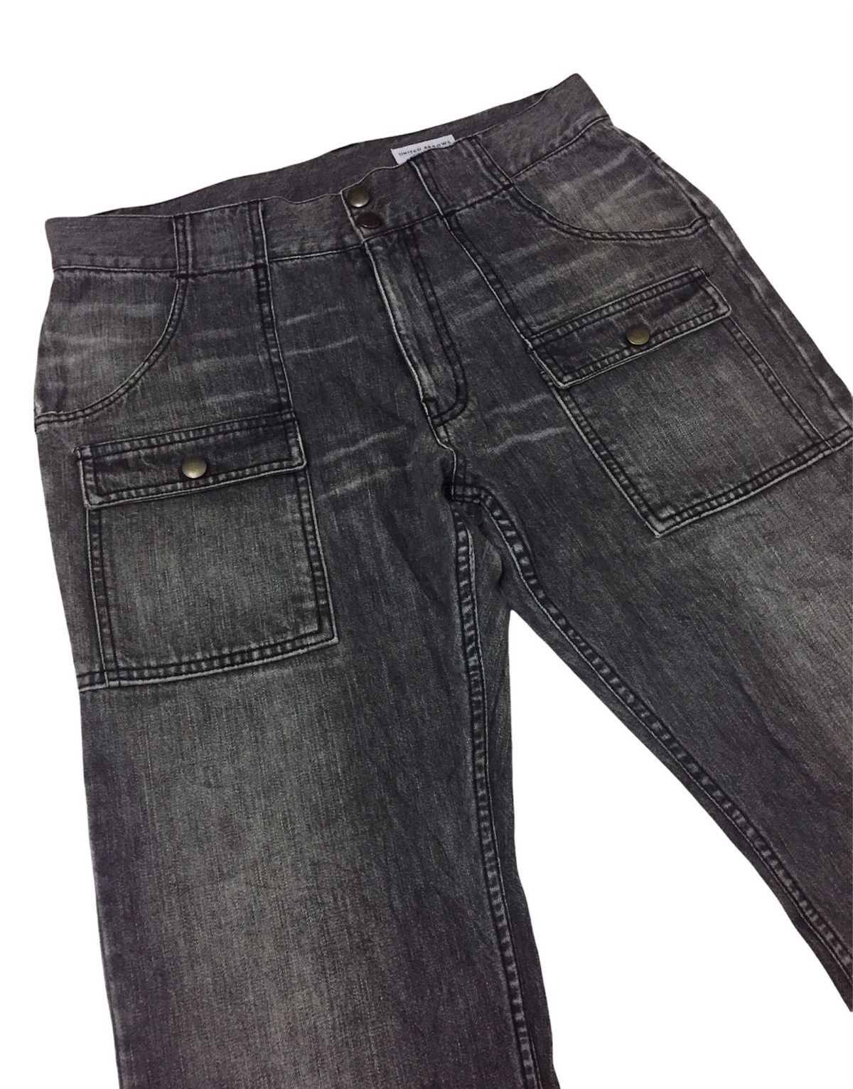United Arrows United Arrows Blue Label Faded Black Bush Pants Size US 32 / EU 48 - 3 Thumbnail