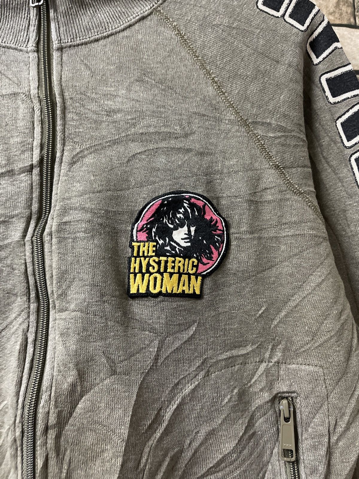Hysteric Glamour 🇯🇵VINTAGE THE HYSTERIC WOMAN ZIP UP VERY RARE Size M / US 6-8 / IT 42-44 - 2 Thumbnail