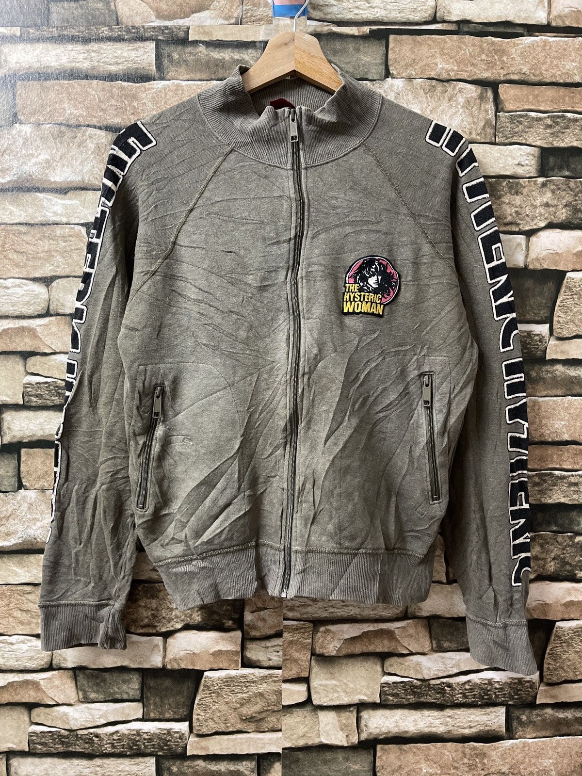 Hysteric Glamour 🇯🇵VINTAGE THE HYSTERIC WOMAN ZIP UP VERY RARE Size M / US 6-8 / IT 42-44 - 1 Thumbnail