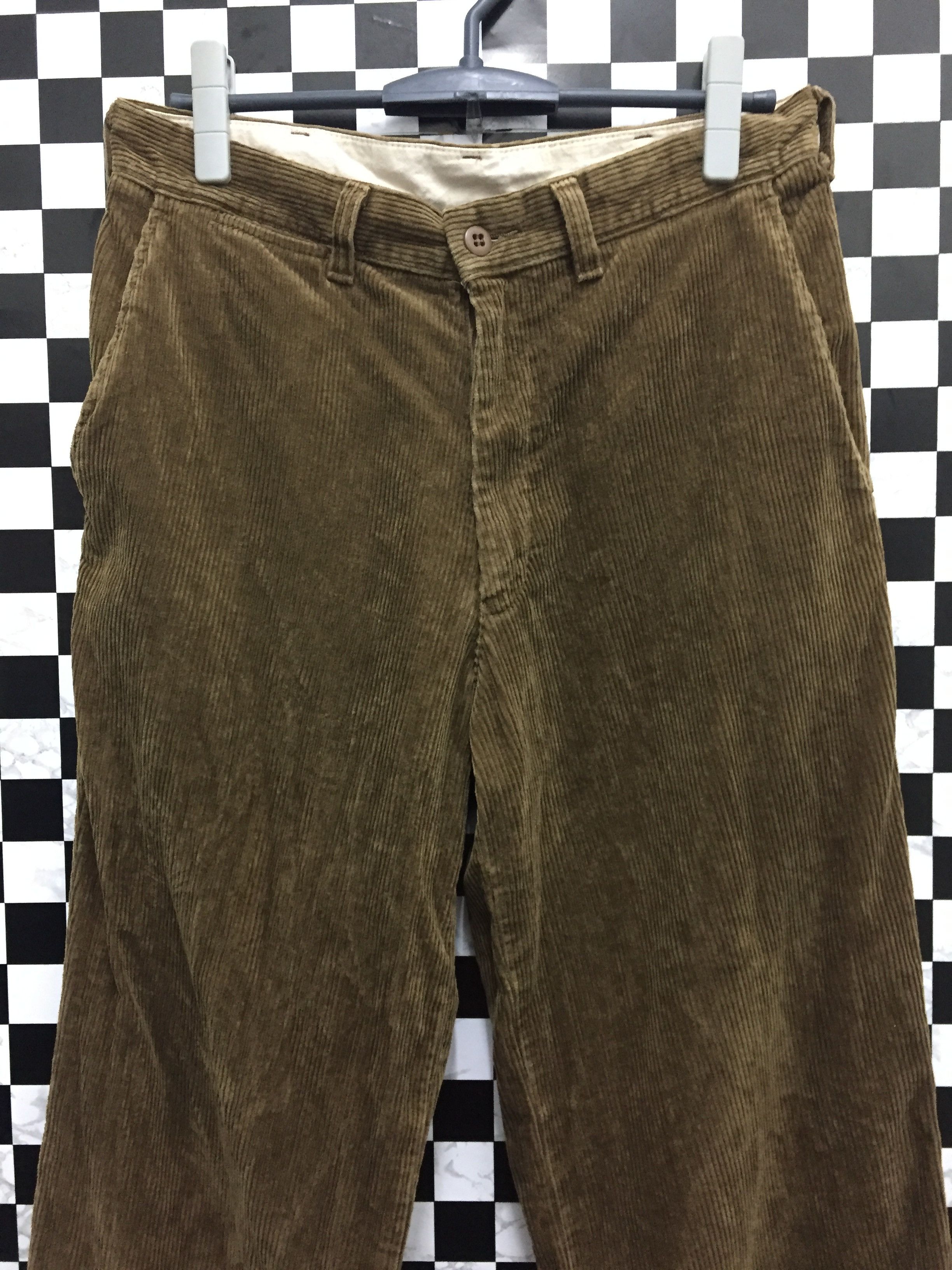 Schott Vintage Schott Bros Trousers Combat Corduroy Pants Size US 32 / EU 48 - 2 Thumbnail