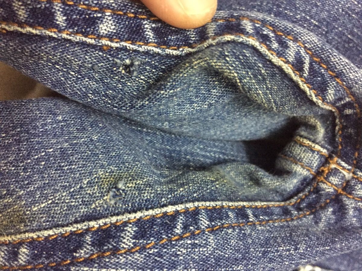 Other Super Lover Denim Cargo Flare Pants Size 29" - 8 Thumbnail