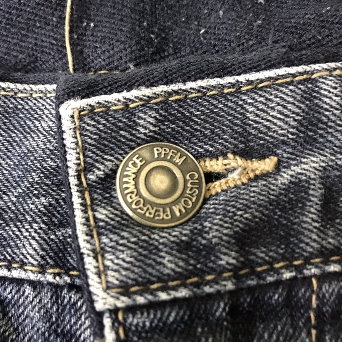 Japanese Brand PPFM Denim Bondage Zipper Pants Size US 30 / EU 46 - 12 Thumbnail