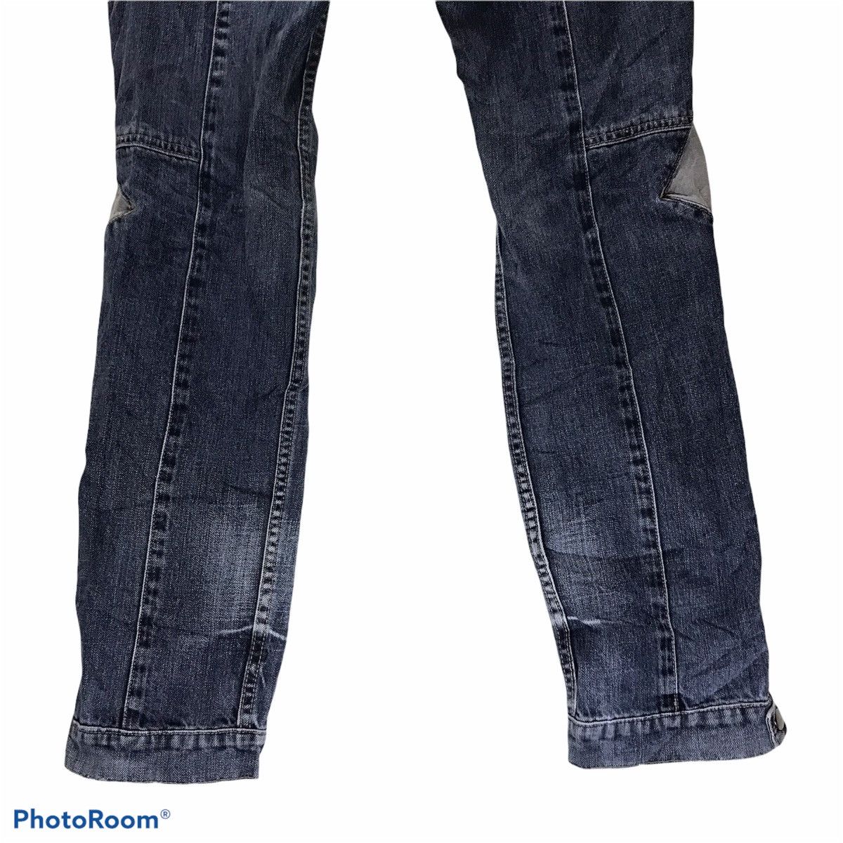 Japanese Brand PPFM Denim Bondage Zipper Pants Size US 30 / EU 46 - 11 Thumbnail