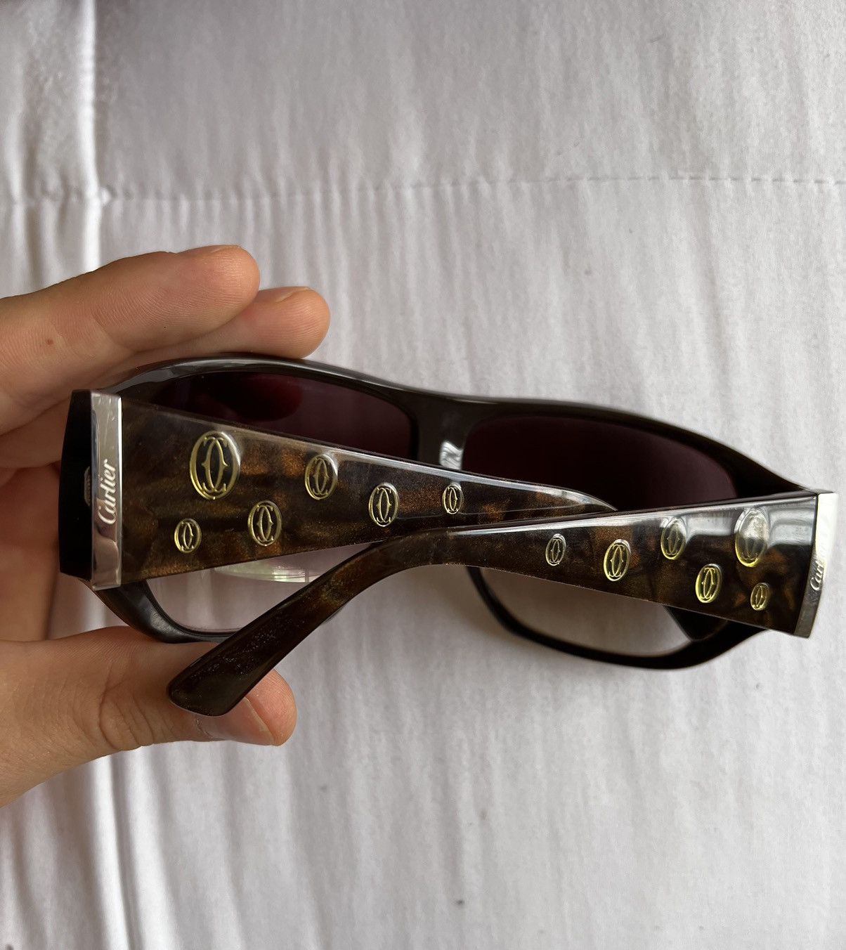 Cartier Cartier Rare Women Santos Sunglasses Size ONE SIZE - 4 Thumbnail