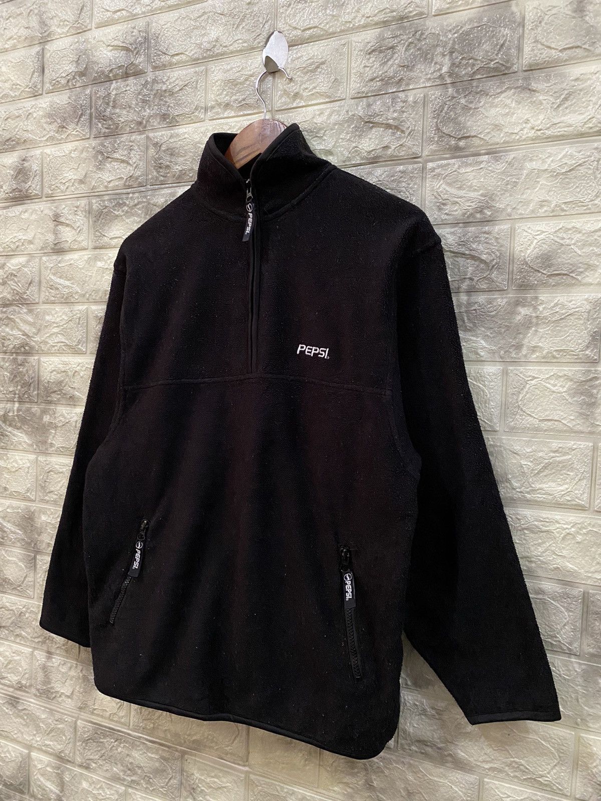 Pepsi × Vintage 🔥Vintage Pepsi fleece sweater Size US M / EU 48-50 / 2 - 4 Thumbnail