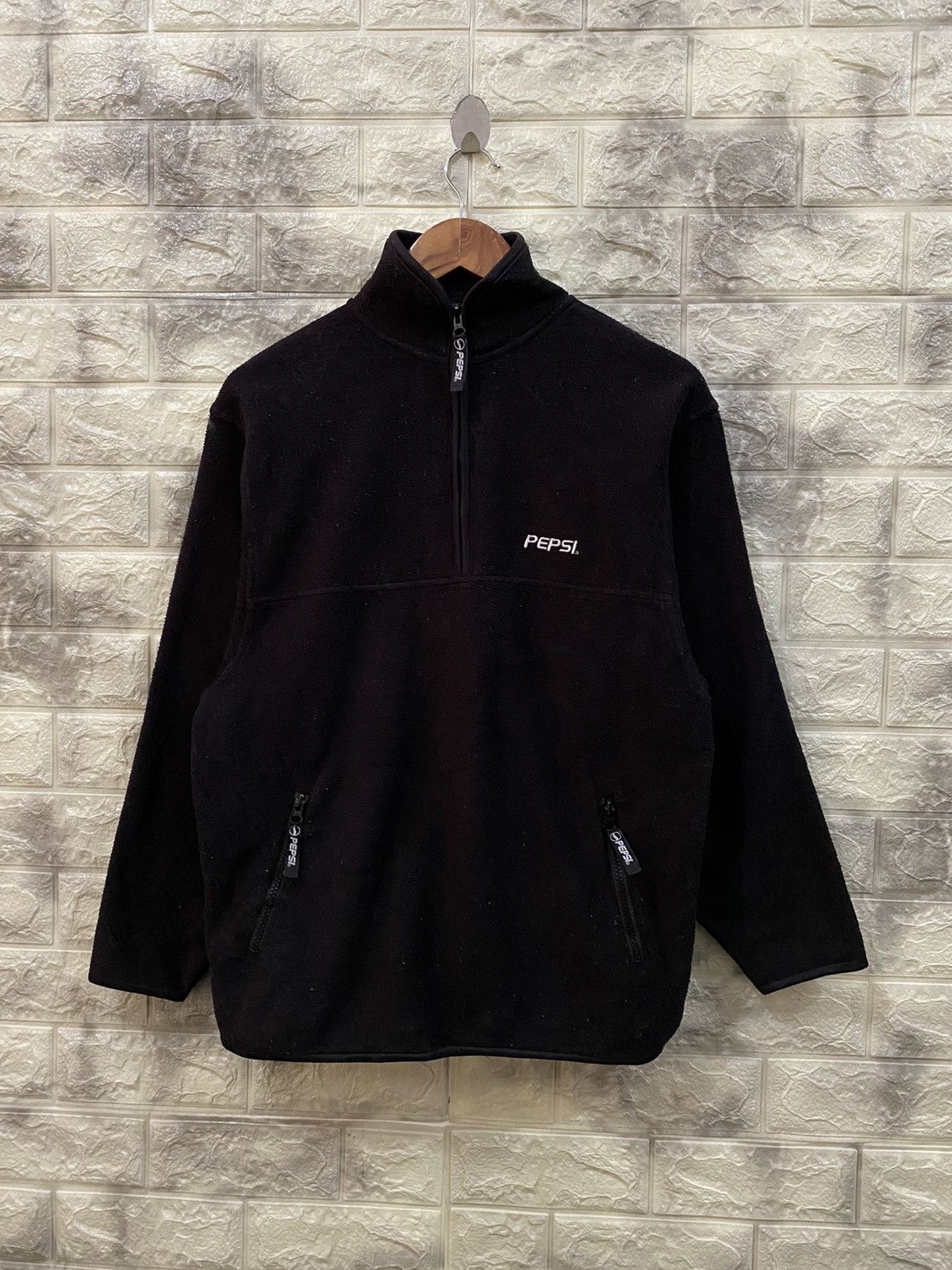 Pepsi × Vintage 🔥Vintage Pepsi fleece sweater Size US M / EU 48-50 / 2 - 2 Thumbnail