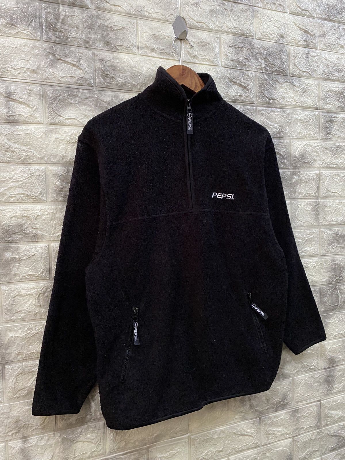 Pepsi × Vintage 🔥Vintage Pepsi fleece sweater Size US M / EU 48-50 / 2 - 3 Thumbnail
