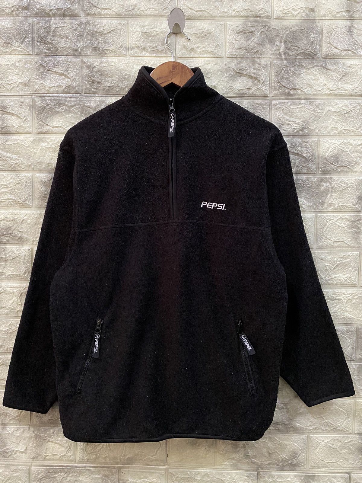 Pepsi × Vintage 🔥Vintage Pepsi fleece sweater Size US M / EU 48-50 / 2 - 1 Thumbnail
