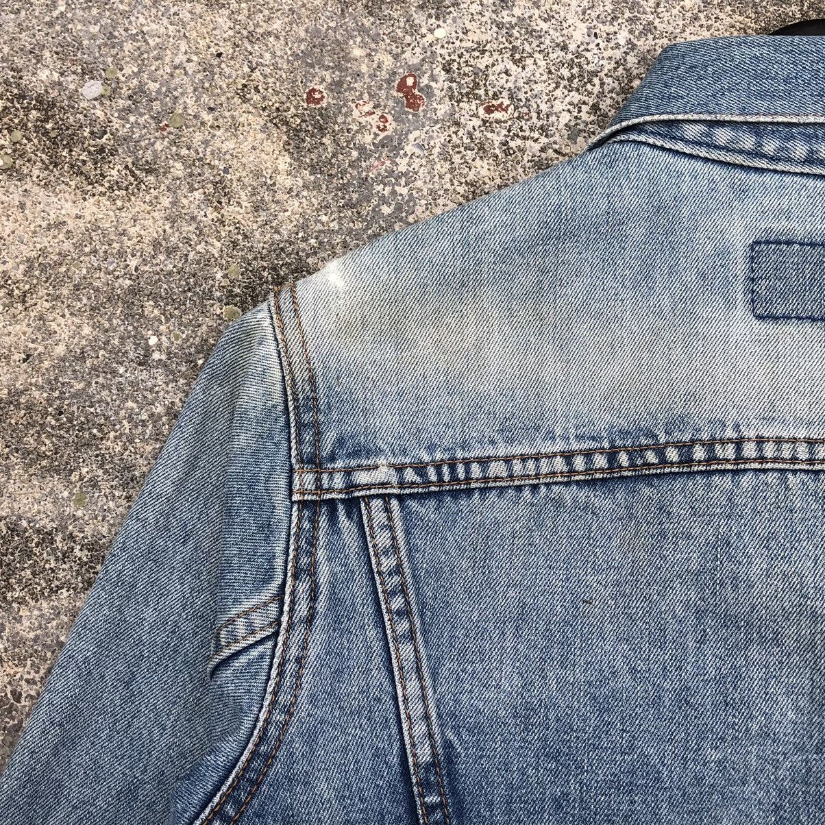 Levi's 🔥Vintage Levis Distressed Denim Trucker Jacket Size US S / EU 44-46 / 1 - 18 Thumbnail