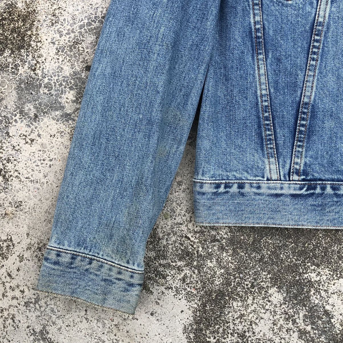 Levi's 🔥Vintage Levis Distressed Denim Trucker Jacket Size US S / EU 44-46 / 1 - 6 Thumbnail