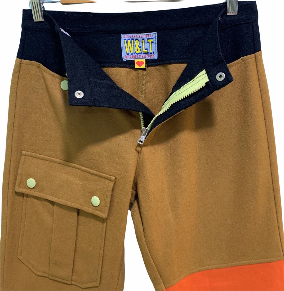 Walter Van Beirendonck W&LT 1996 Autumn/Winter Collection Wool Felt Pants Size US 30 / EU 46 - 11 Thumbnail